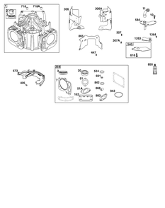 Part Location Diagram of 84007427 Murray SHIELD, CYLINDER
